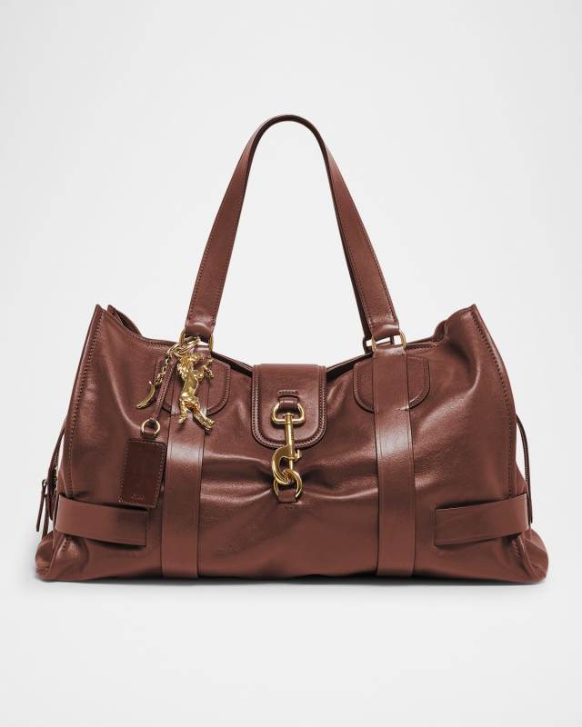 Kerala 25 Shoulder Bag in Vegetable Tanned Leather